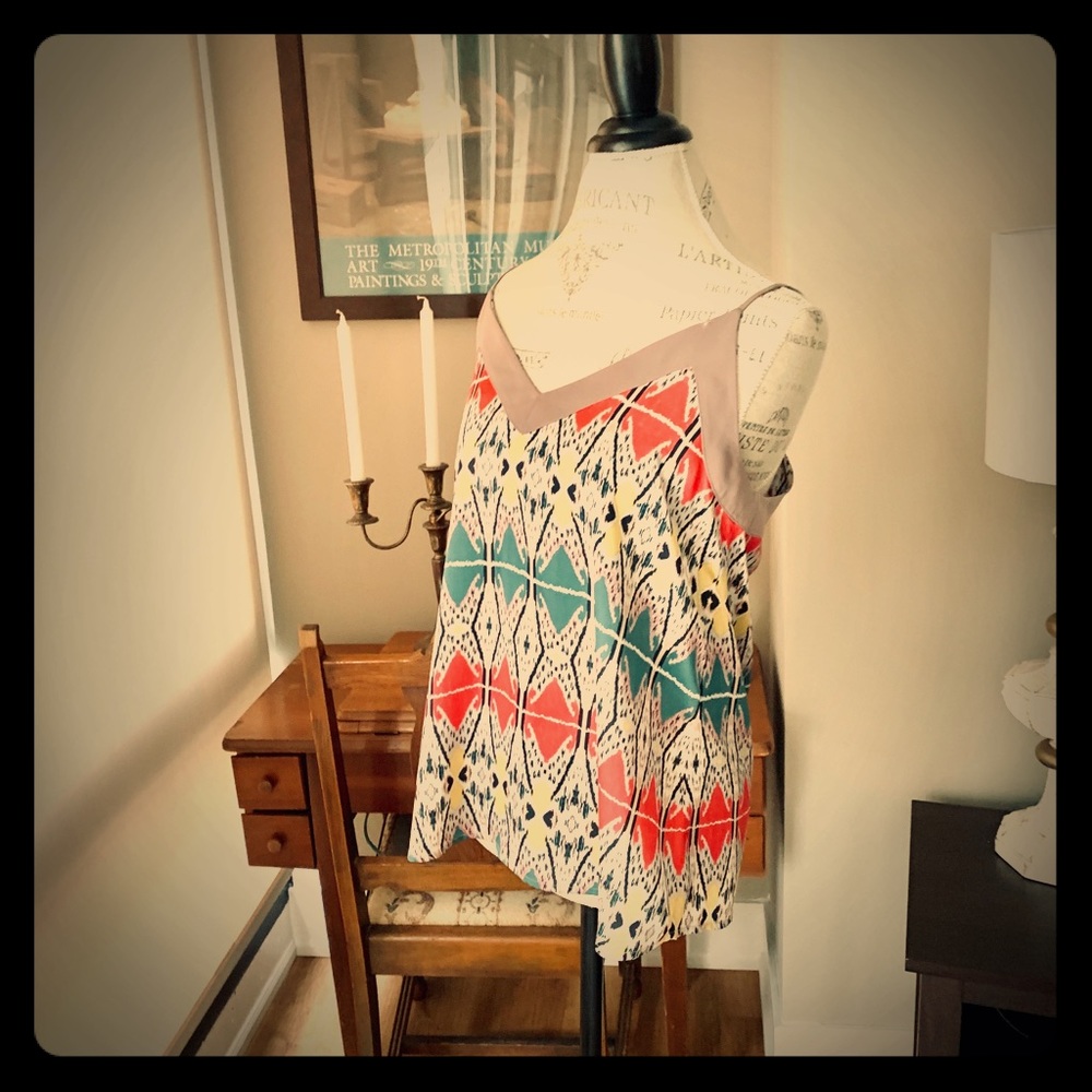 ZOA New York Spaghetti Strap Blouse Sz S